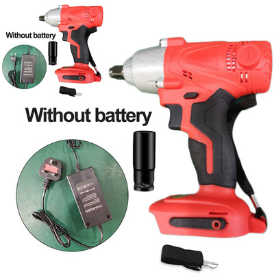 

21V Electric Brushless Cordless Impact Wrench Drill High Torque Tool