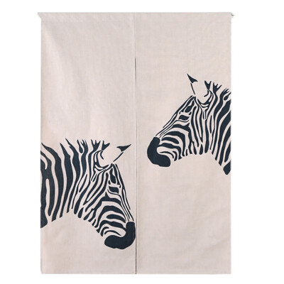

85120cm Modern And Simple British Style Curtains Bedroom Living Room Entrance Half Curtain Cartoon Personal Decoration