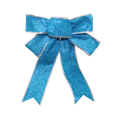 

Gobestart Romantic Rosette Hanging Charm Ribbon Party Decoration Christmas Tree Ornament