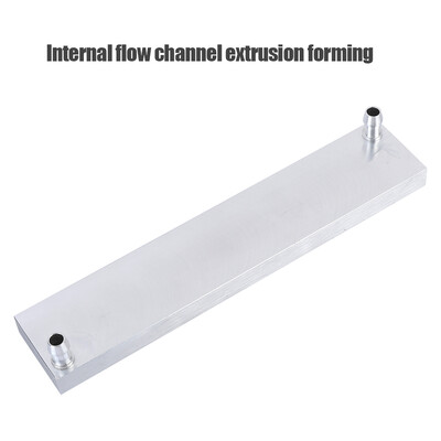 

Greensen Water Cooling Block Aluminum Alloy Heat Sink Cooling Liquid Cooler Block 40x200mm
