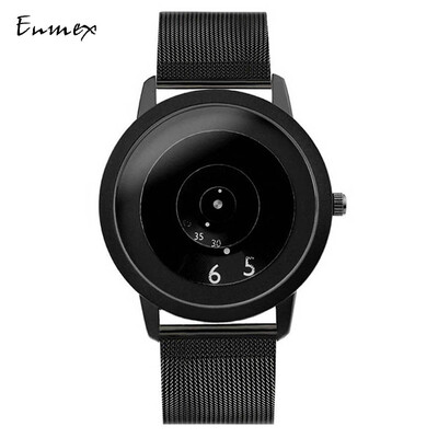 

Holiday gift Enmex focus time concept watch creative design stack pointer fresh simple watch