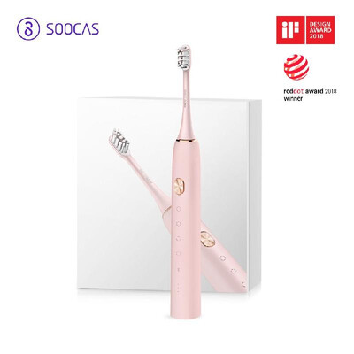 

Xiaomi SOOCAS X3 Sonic Electric Toothbrush USB Rechargeable Automatic Ultrasonic IPX7 Waterproof Tooth Brush For Adult Teeth Clean