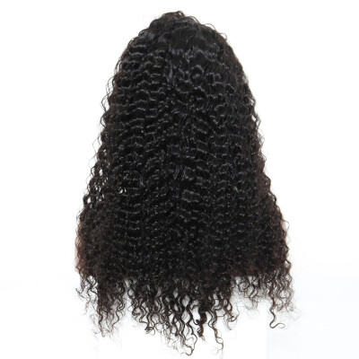 

Dolago 13x6 Lace Front Human Hair Wigs For Women 150 Density Loose Curly Malaysian Virgin Lace Frontal Wig Glueless Black Full En