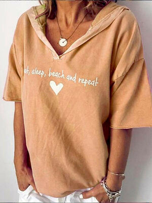 

Women Short Sleeve Loose T Shirts Fashion Ladies Summer Casual Blouse Tops Shirt