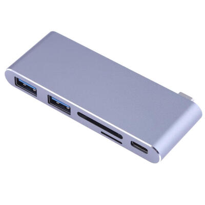 

5 in 1 Type-C Hub USB31 Combo Card Reader Charging Adapter for Laptop