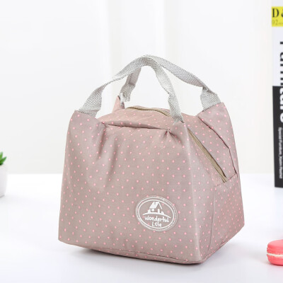 

2018 New Style Fashion Arrival Portable Insulated Waterproof Zipper Lunch Carry Warm Tote Storage Lunch Bag