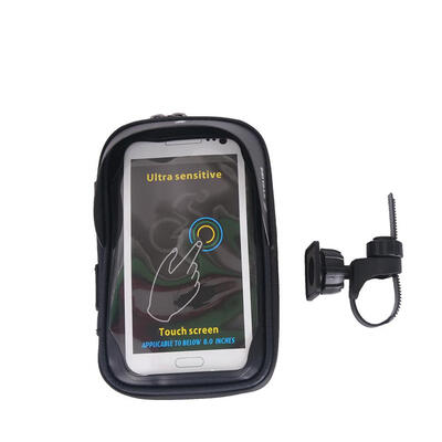 

Universal Waterproof Bicycle Motorcycle Holder Bag GPS Handlebar Mount Case