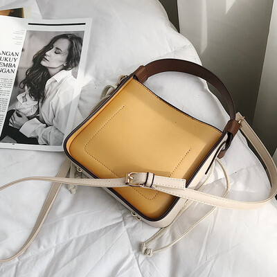 

Summer new texture chic bag female 2019 new Korean version of the wild single shoulder slung fashion portable bucket bag