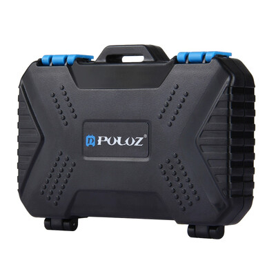 

Original PULUZ PU5002 27 in 1 Waterproof Camera Memory Card Storage Case for CF SD TF Card Box PIN SIM Micro-SIM Nano-SIM