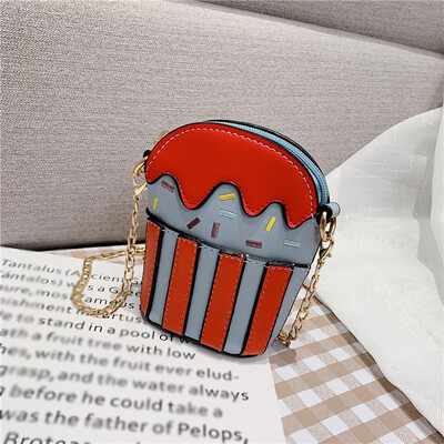 

Tailored Cute Cake Shoulder Small Bag Simple Fashion Cartoon Children Chain Messenger Bag