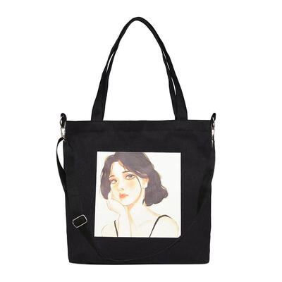 

Shoulder Messenger Handbags Women Canvas Shopping Totes Crossbody Bags