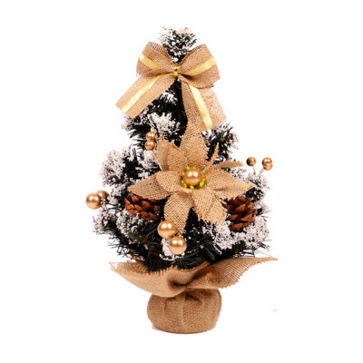 

Toponeto 35cm Mini Christmas Tree Flower Table Decor Festival Party Ornament Xmas Gift