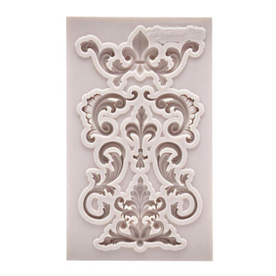 

European Embossing Lace Silicone Candy Fondant Chocolate Cake Mold DIY Tool