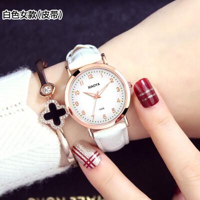 

Ladies watches women ins academic students Korean version of simple atmospheric trend waterproof students Mori couples mens watch