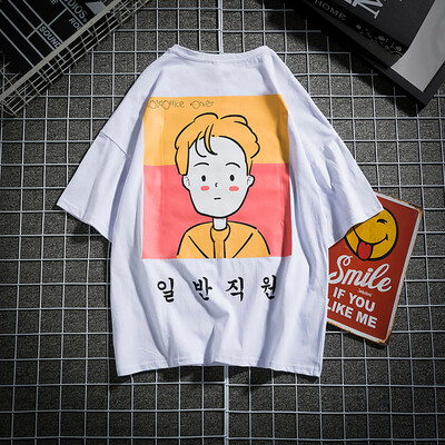 

Toponeto Mens New Summer Printed Fashion Personality Printed Casual Short T-shirt Tops