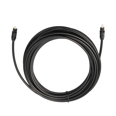 

Digital Fiber Optical Optic Audio TosLink Cable SPDIF MD DVD Gold Plated