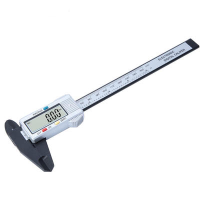 

Greensen 6" Measuring Tool Portable Plastic Vernier Caliper 0-150mm Digital Caliper Ruler Support mminc