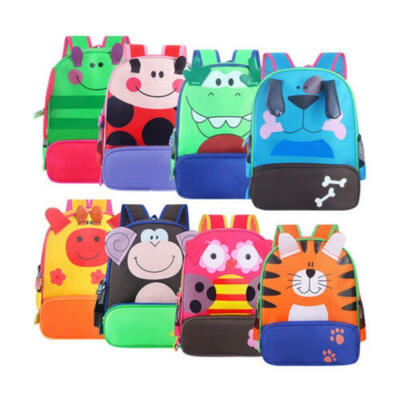 

Lovely Toddler Baby Boys Girls Kids Animal Pattern Animals Backpack School Bag