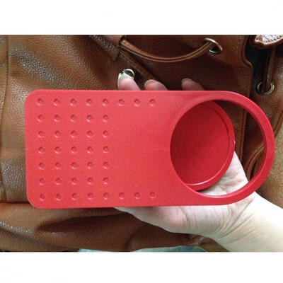 

New Non-Slip Stand Grip Universal Clip On Coffe Cup Holder Desk Table Beverage