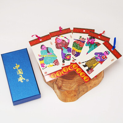 

Handmade paper-cut bookmarks Chinese characteristics small gifts Chinese style souvenirs