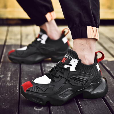 

Sports trend trend old shoes new breathable casual shoes mens increased outdoor sports shoes men