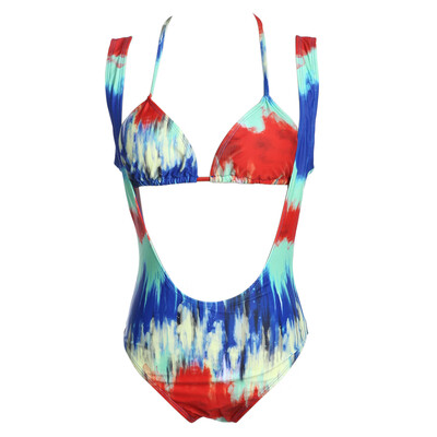 

New Women Push-up Bikini Swimwear One-piece Monokini Bathing Swimsuit