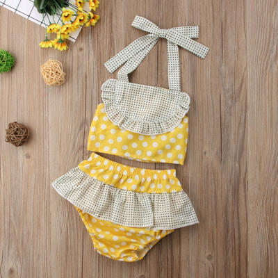 

Toddler Kids Baby Girls Cute Bikini Swimwear Swimsuit Bathing Suit Beachwear