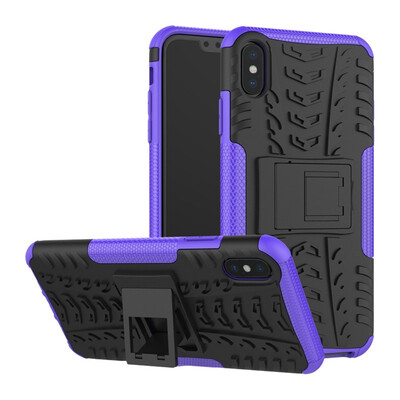 

Heavy Duty Armor Shockproof Hard Hybird Silicone Phone Cover Case for iPhone XS Max XR XS X 8 Plus 7 Plus 6 Plus 5 5S SE