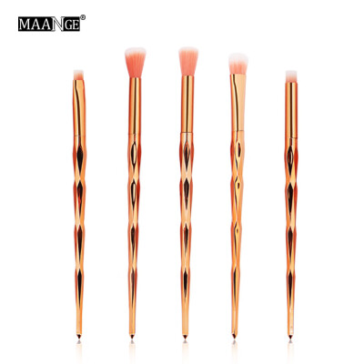 

〖Follure〗5PCS Makeup Brushes Set Powder Foundation Eyeshadow Eyeliner Lip Cosmetic Brush