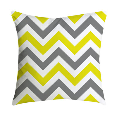 

〖Follure〗Pineapple Leaf Yellow Pillow Case Sofa Car Waist Throw Cushion Cover Home Decor