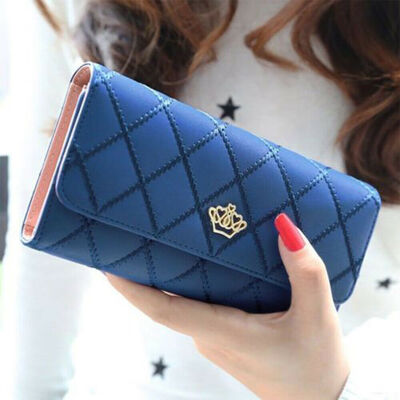 

Women Ladies Clutch Leather Wallet Long Card Holder Phone Bag Case Purse Handbag