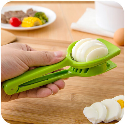 

Siaonvr New Kitchen Tool Egg Cutter Slicer Chopper Stainless Steel