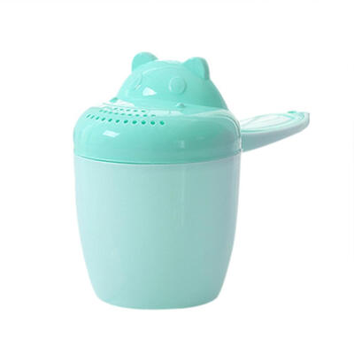 

Baby Bath Shower Cup Cute Cartoon Washing Hair Bailer Sprinkler Bath Tool