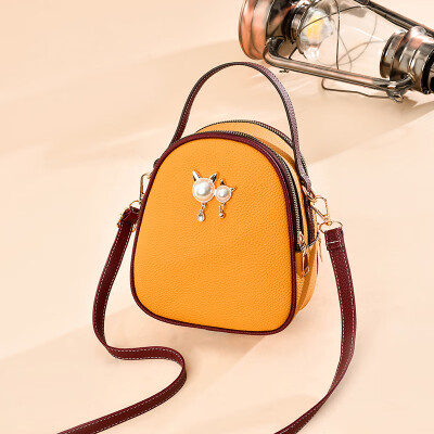 

Spring Female New Chao Korean Edition Fashion Baitie One Shoulder Slant Bag Girl Simple Personality