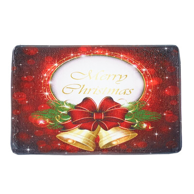 

〖Follure〗Christmas Floor Entrance Door Bathroom Mat Indoor Bathtub Carpet Doormats Decor
