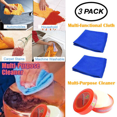 

Gobestart Natural Multi-Purpose Cleaner Brilliaire Polisher 2PC Multi-Cleaning Rag Combin