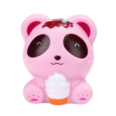 

Gotoamei Cute Ice Cream Bear Scented Slow Rising Collection Squeeze Stress Reliever Toy