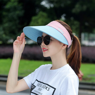 

Hat womens spring&summer sky top hat men running casual sun hat outdoor tennis sports big brim sun-proof sun-shading cap