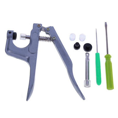 

1Set Metal Press Pliers Tools Used for T3 T5 T8 Button Fastener Snap Pliers