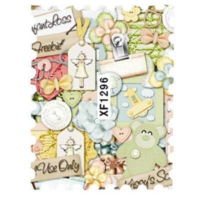 

Greensen Manicure Decals Stamp Flower Pattern Water Transfer DIY Nail Tips Sticker Art Decoration XF1296