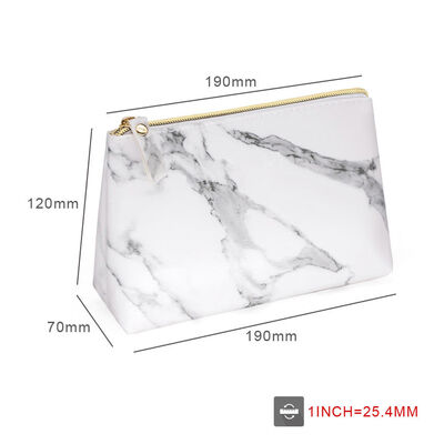 

2018 New Style Fashion Marble Multi-Function Purse Box Travel Makeup Cosmetic Bag Toiletry Colorful Print