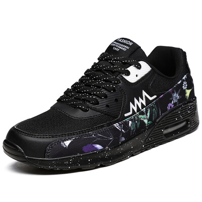 

Autumn&winter Korean sports cushion shoes mens tide shoes shoes shock absorption low help students A-Gump casual running mens shoes