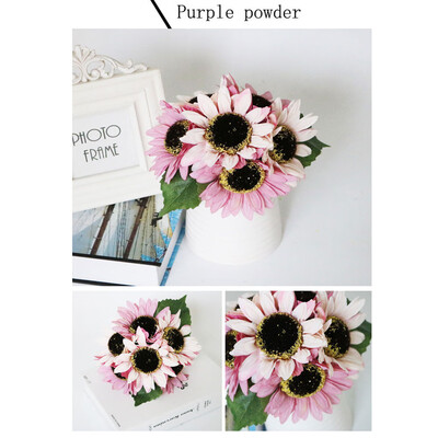 

〖Follure〗Fake Sunflowers Silk Flowers Table Centerpieces Arrangements Home Indoor