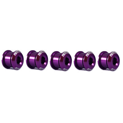 

5x Bicycle Chainwheel Screws Chainring Wheel Bolt Bike Disc Screw Luminium Alloy