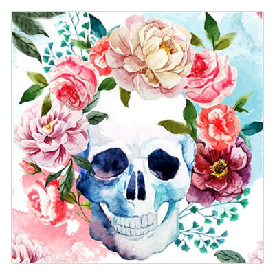 

5D DIY Full Drill Diamond Painting Skull Cross Stitch Embroidery Mosaic Kit