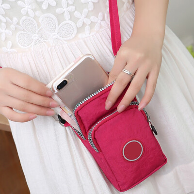 

Fashion Women Shoulder Storage Bags Case For Mobile Phones Bags Multi-purpose Makeup Wallet Crossbody Bag Handbags Pouch Belt