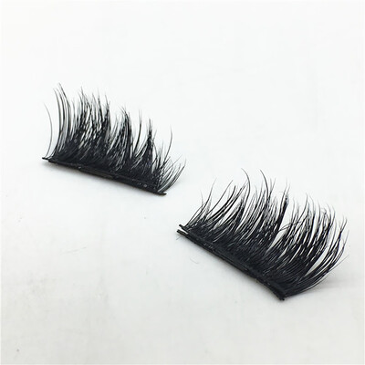 

〖Follure〗1 Pair 3D Magnetic False Eyelashes Lashes Reusable False Magnet