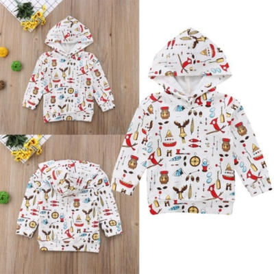 

Children´s Kid Baby Boy Girl Outerwear Colorful World Style Hooded Coat Clothes