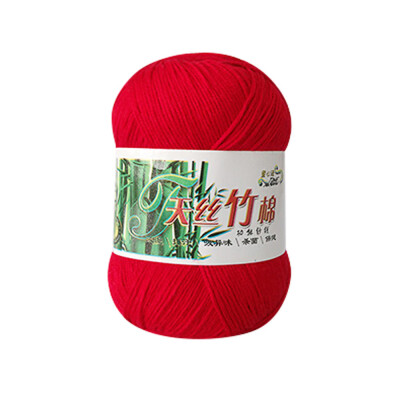 

Gobestart New Bamboo Cotton Warm Soft Natural Knitting Crochet Knitwear Wool Yarn 50g A