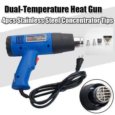 

1500 Watt Electric Industrial Heat Shrink Tubing Gun Kit Hot Air Gun Heat Gun